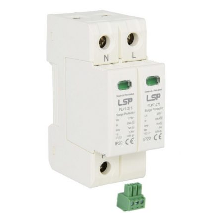 ПЗІП FLP 7-275 /2S Тип 1 + 2 Iimp 7 кА. Виконання 2 + 0